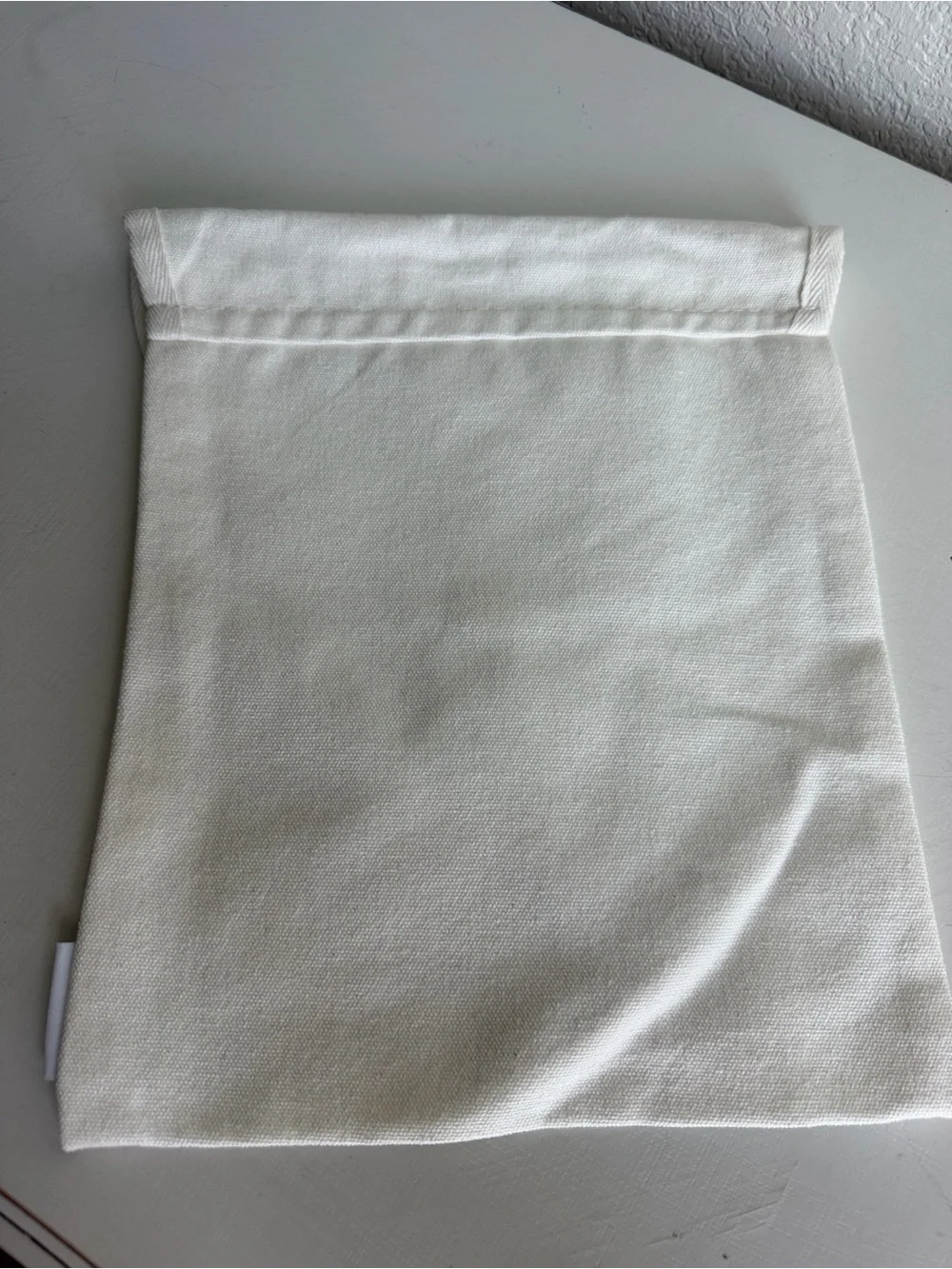 Cozy Earth Cream Canvas Organizer Bag / Pouch